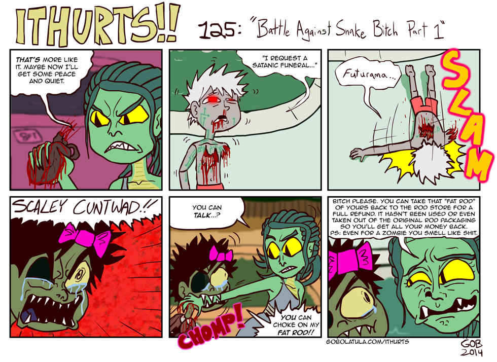 125: Battle Against Snake Bitch Part 1