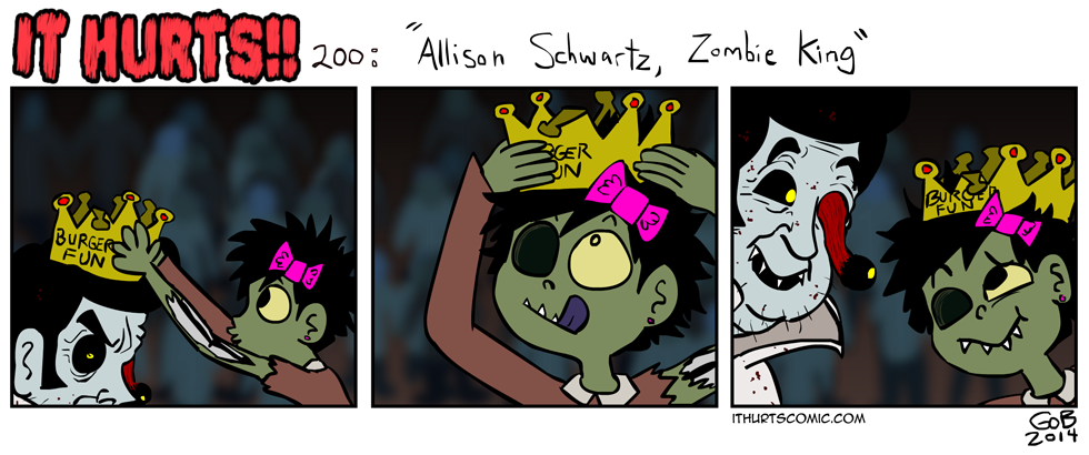 200: Allison Schwartz, Zombie King